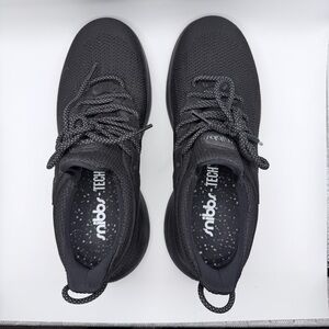 Snibbs Orbit slip on work sneakers in the Eclipse Black colorway